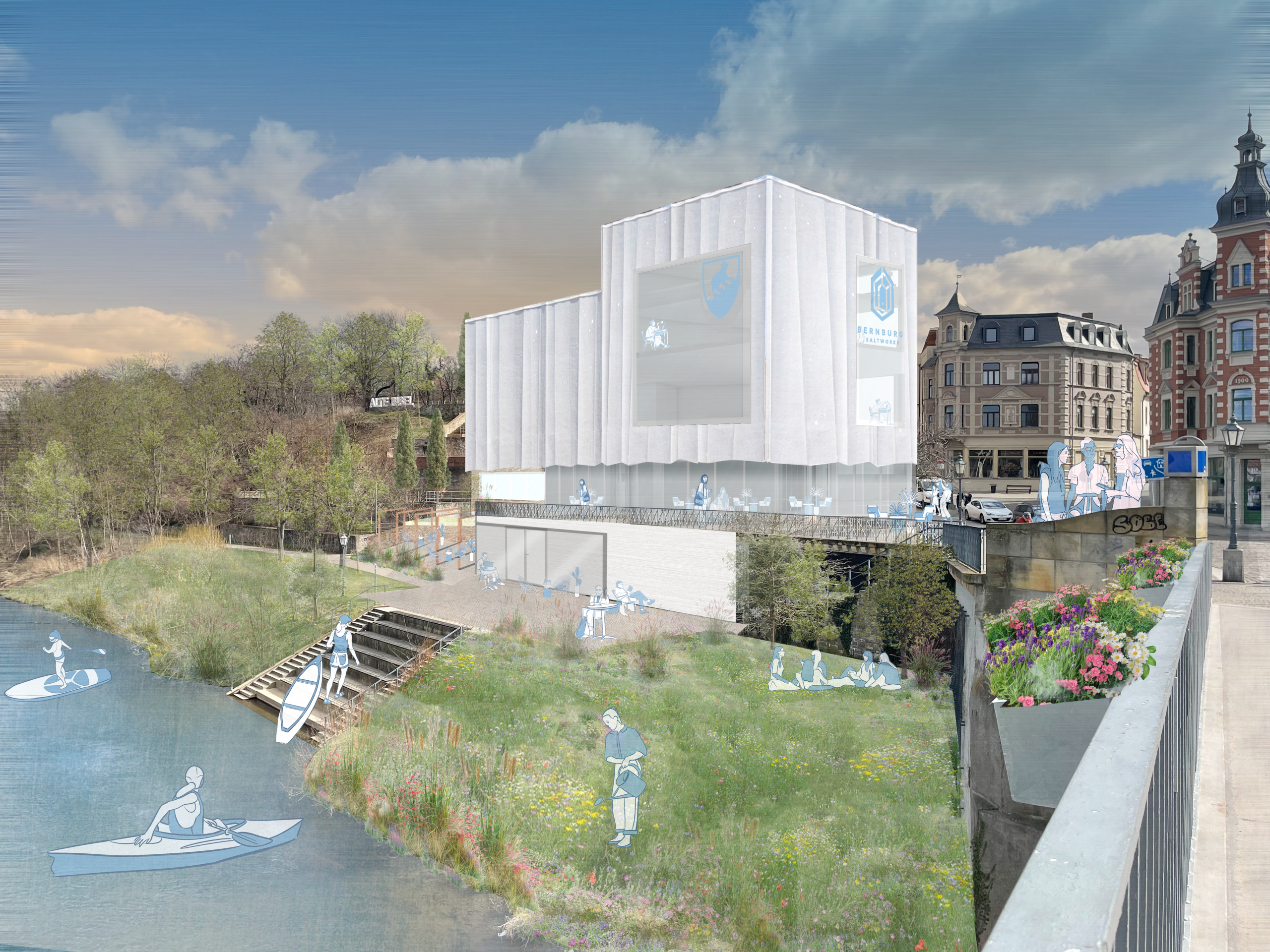 perspektive marktbrücke_saalplatz_Variante A