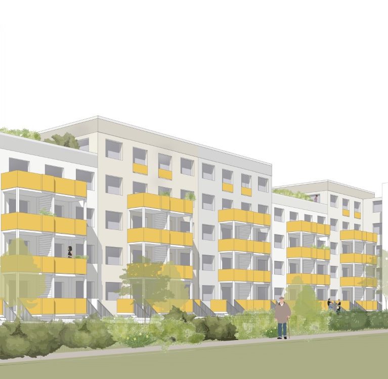 reusenweg-halle-wettbewerbsentwurf-sanierung-wohnungsbau-visualisierung-balkone
