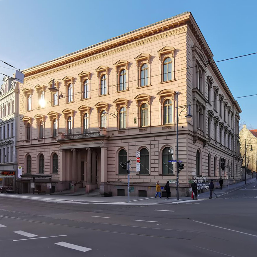 Brandschutzkonzeption Verwaltungsgebäude im Denkmal - Ansicht von aussen