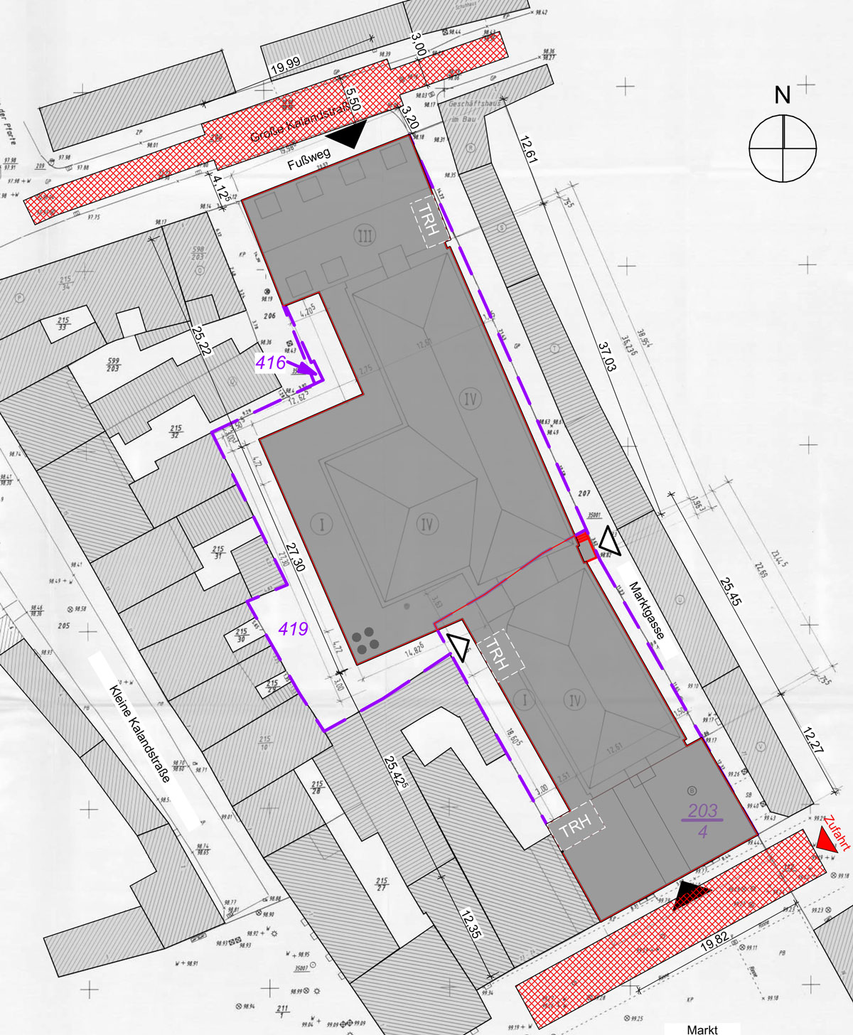 brandschutzplanung-bankfiliale-lageplan