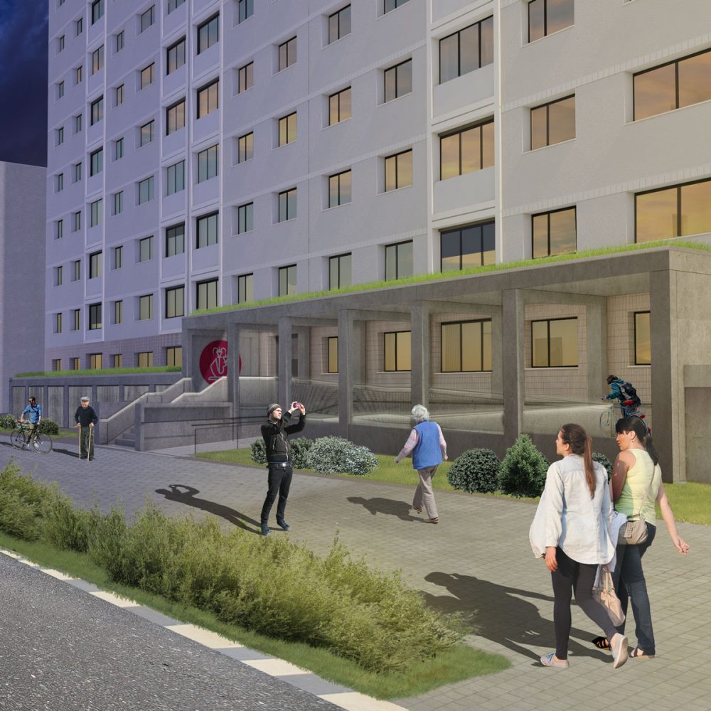 Energetische Sanierung Wohnhaus - Visualisierung